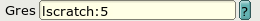 gres can't be empty